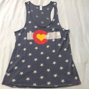 Colorado racerback tank. XL